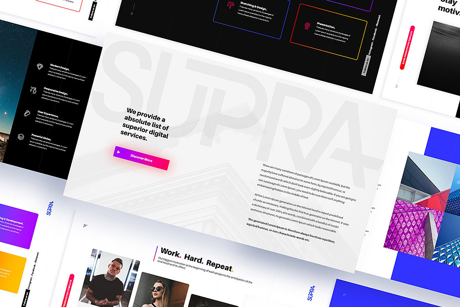 Supra Multipurpose Presentation in PowerPoint Templates - product preview 8