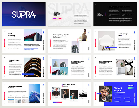 Supra Multipurpose Presentation in PowerPoint Templates - product preview 1