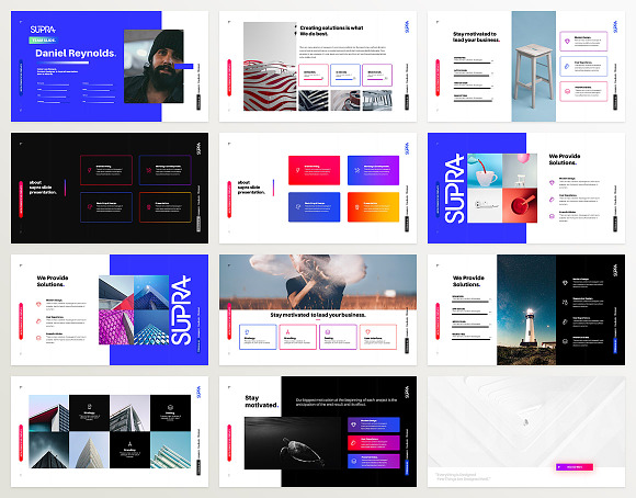 Supra Multipurpose Presentation in PowerPoint Templates - product preview 2