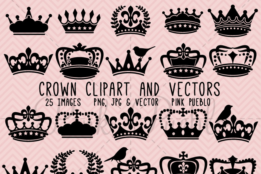 Crown Clipart and Vectors