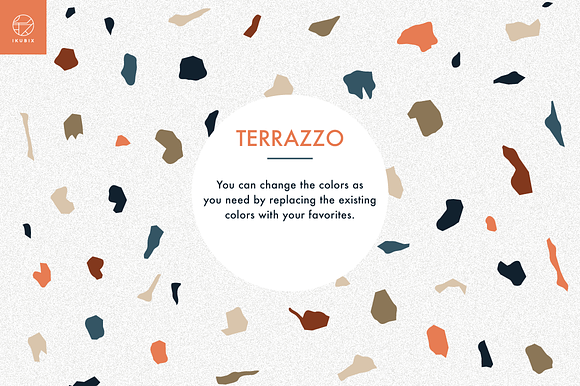 Terrazzo SEAMLESS COMPOSITE TEXTURES in Textures - product preview 3