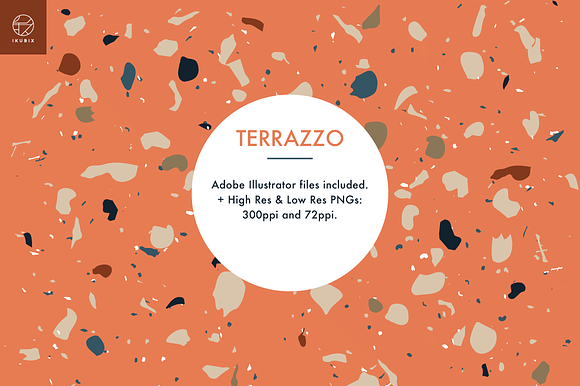 Terrazzo SEAMLESS COMPOSITE TEXTURES in Textures - product preview 4