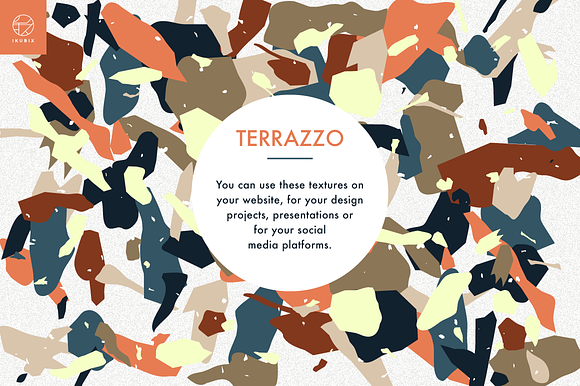 Terrazzo SEAMLESS COMPOSITE TEXTURES in Textures - product preview 6