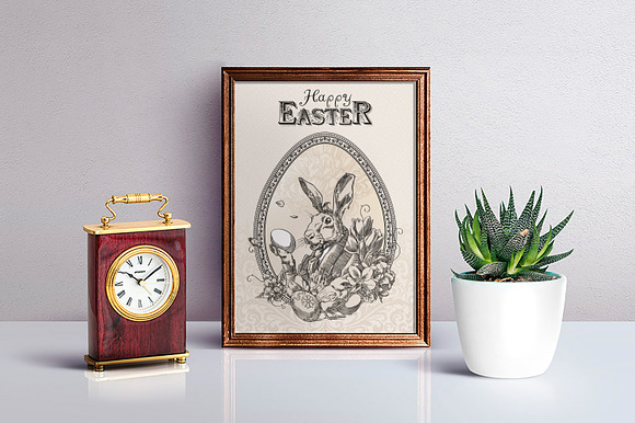 Easter and Passover postcards in Postcard Templates - product preview 2