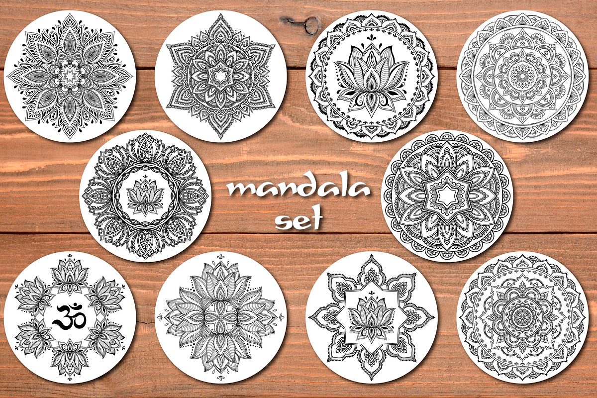 Mandala set in Patterns - product preview 8