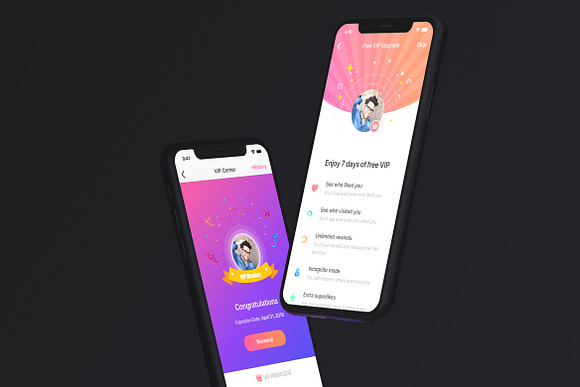 MIGO Dating UI Kit in App Templates - product preview 1