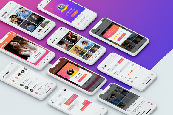 MIGO Dating UI Kit in App Templates - product preview 2