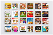 24 Instagram Food Banners Vol.2