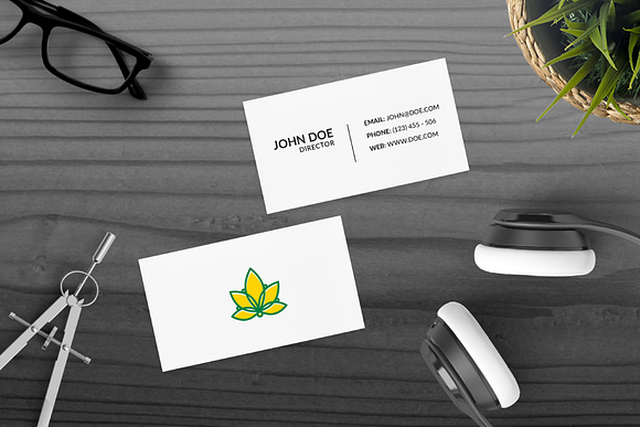 Marijuana Tech in Logo Templates - product preview 1