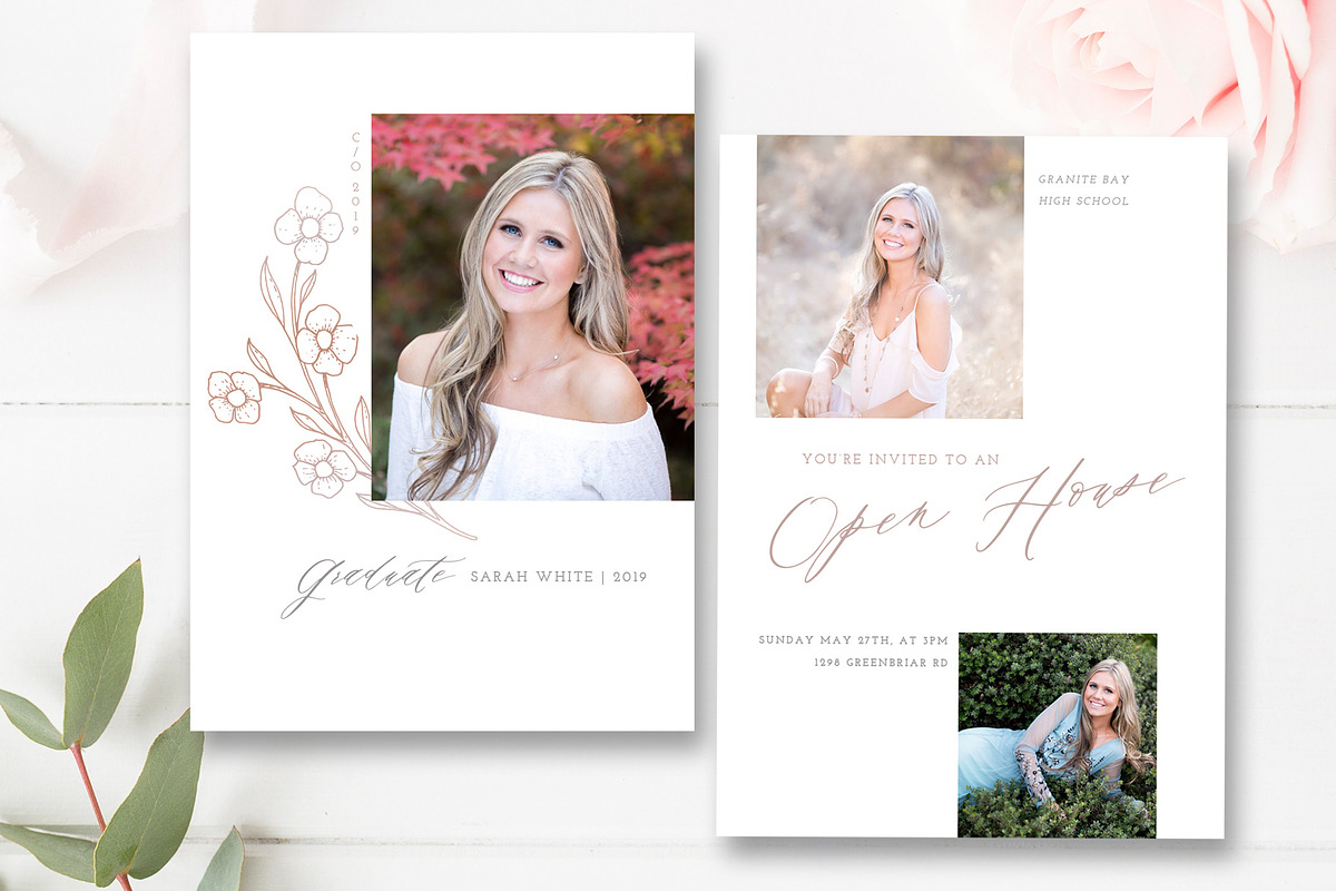 Graduation Card Template in Card Templates - product preview 8