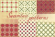 Set of 44 seamless vector patterns