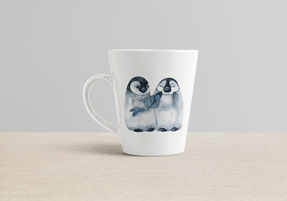 Penguins at the Pole-illustration in Illustrations - product preview 2