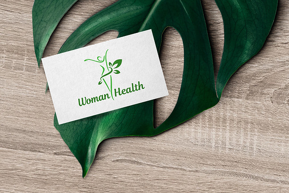 Woman Health Logo in Logo Templates - product preview 3