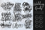 Wedding SVG Cut File Bundle