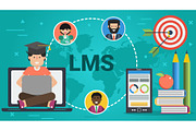 Banner - concept of LMS