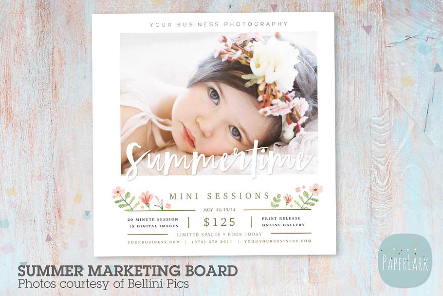 IH019 Spring Marketing Board in Flyer Templates - product preview 8