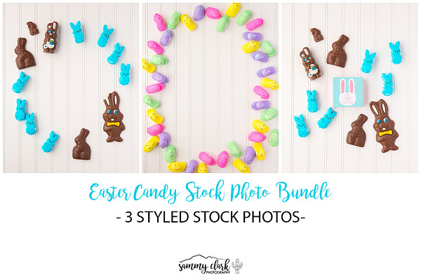Easter Candy Stock Photo Bundle