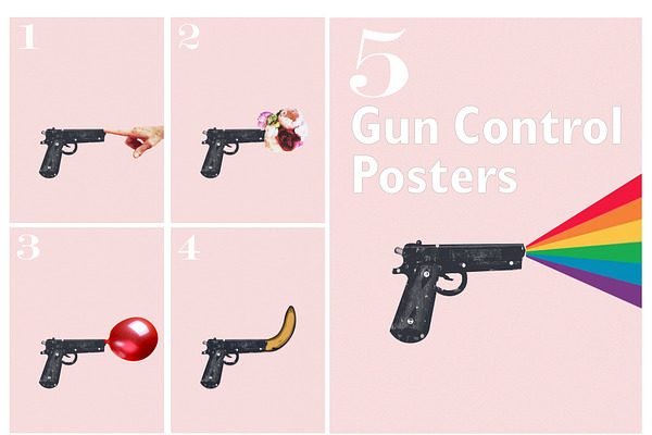 5 Gun Control Posters