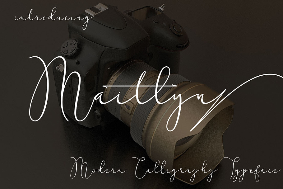 Maitlyn in Script Fonts - product preview 8