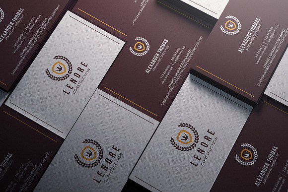 Classy Business Card in Business Card Templates - product preview 1