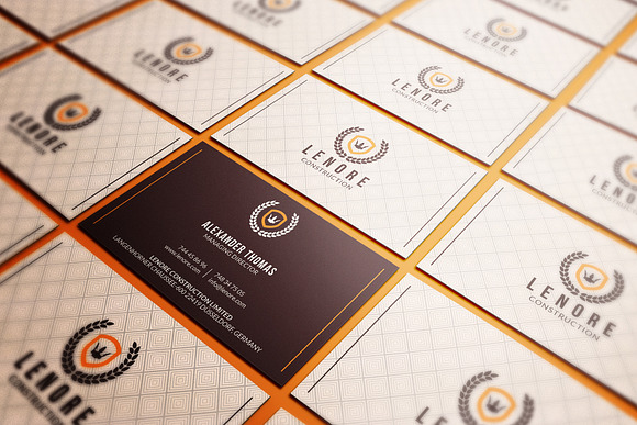 Classy Business Card in Business Card Templates - product preview 3