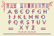 LOVELY-DAY-COLOR-CROSSSTICH font