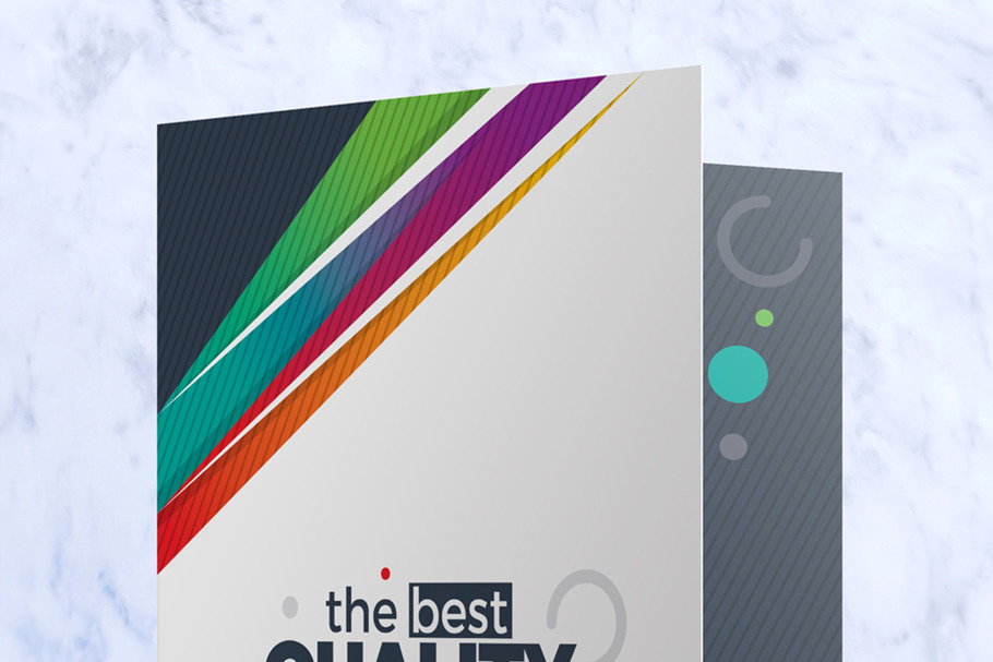 Presentation Folder Design Template in Stationery Templates - product preview 8