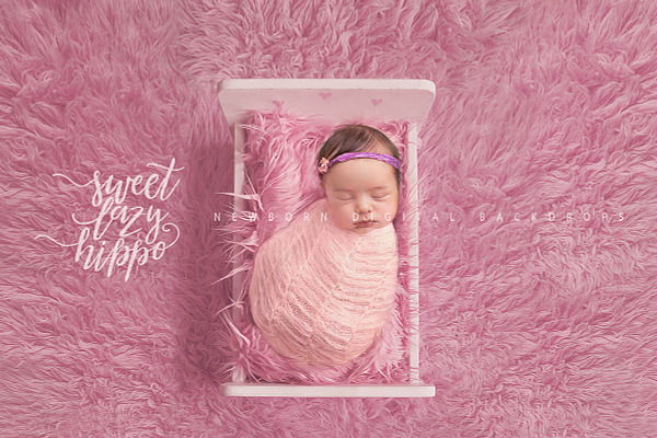Newborn Digital Backdrop for Girls