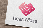 Heart Maze Logo