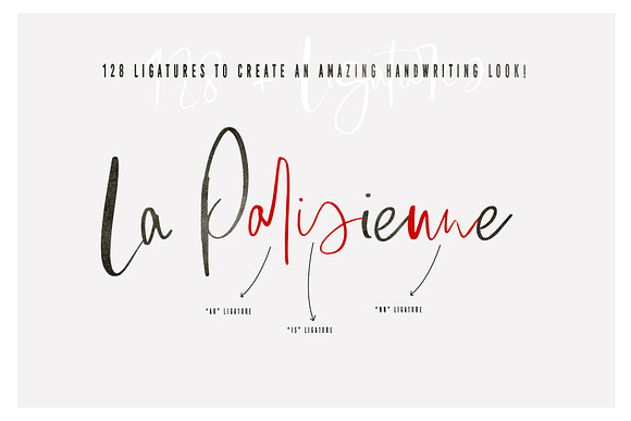 La Parisienne | A Classy Script in Calligraphy Fonts - product preview 7