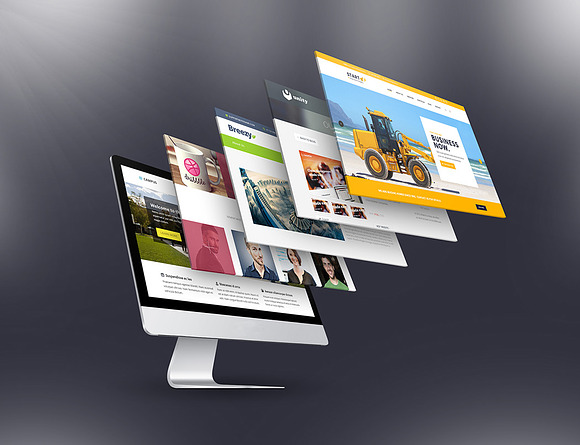 iMac Mock-Up 02 in Mobile & Web Mockups - product preview 2