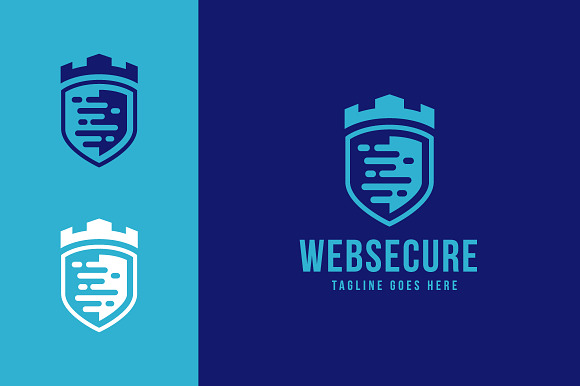 Web Secure Logo in Logo Templates - product preview 1