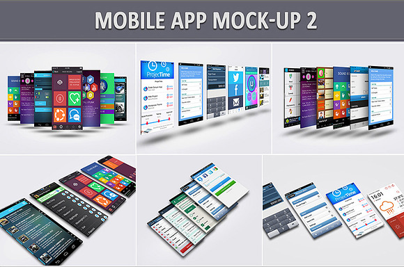 Mobile App Mock-Up 2 in Mobile & Web Mockups - product preview 6