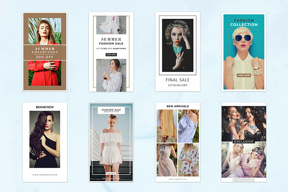 Fashion Instagram Stories Templates  in Instagram Templates - product preview 1