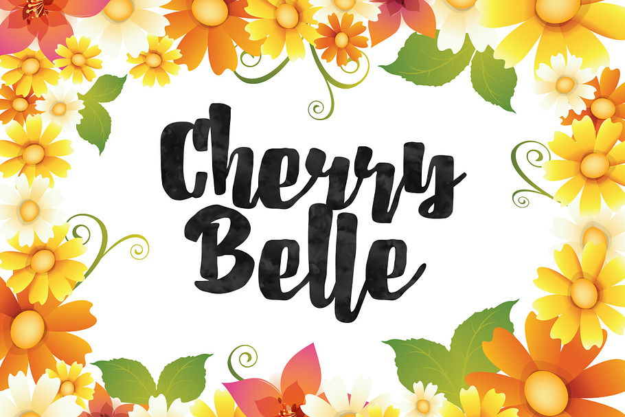 Cherrybelle in Twitter Fonts - product preview 8
