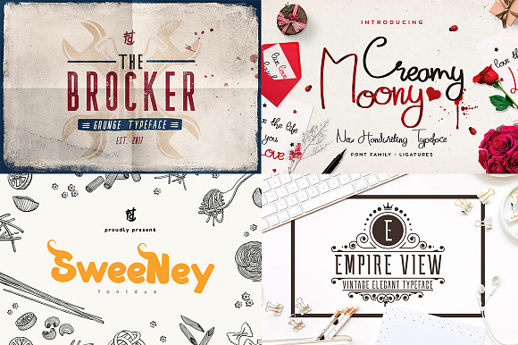 Handcrafted Font Collection in Display Fonts - product preview 5