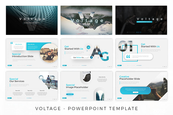 Voltage - Business Presentation in PowerPoint Templates - product preview 1
