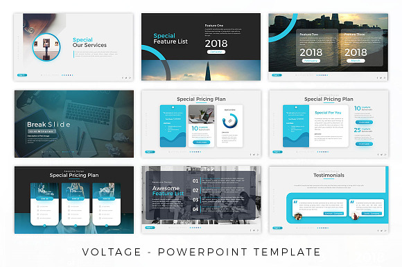 Voltage - Business Presentation in PowerPoint Templates - product preview 2