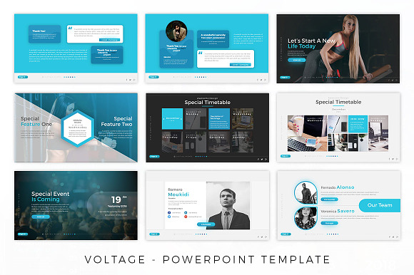 Voltage - Business Presentation in PowerPoint Templates - product preview 3