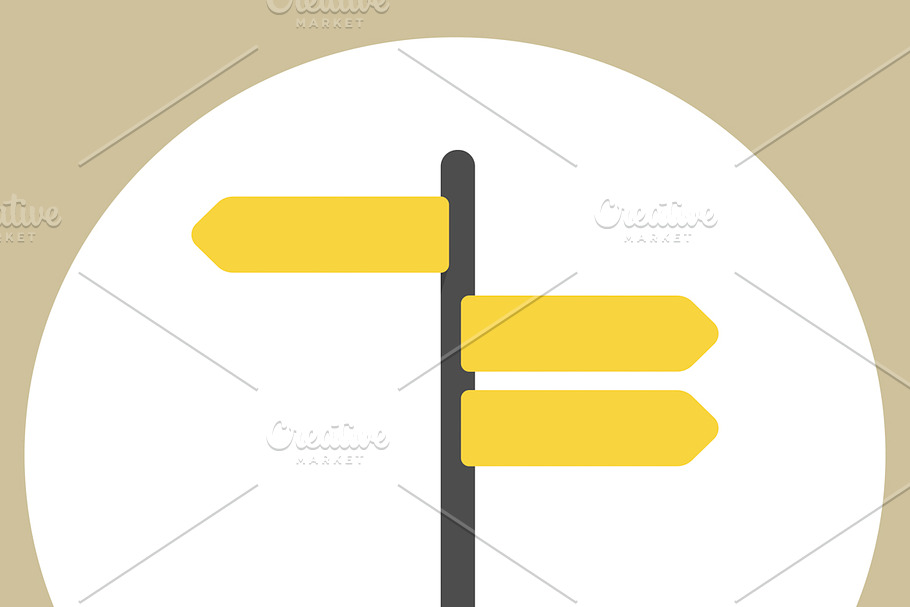 Illustration of blank sign vector in Illustrations - product preview 8