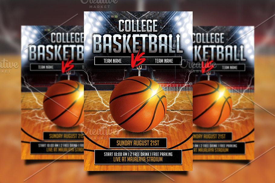 Basketball Flyer Bundle in Flyer Templates - product preview 8