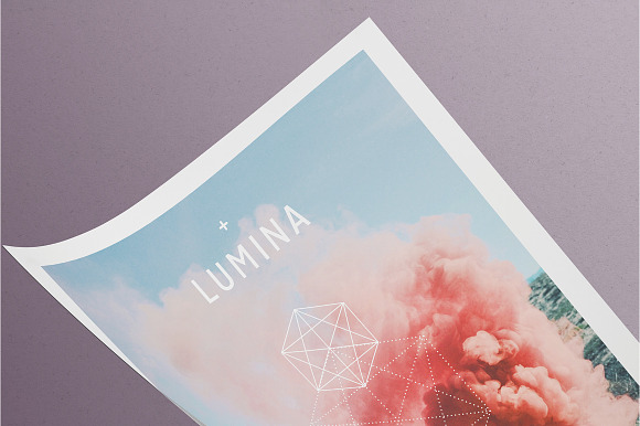 LUMINA Flyer Template in Flyer Templates - product preview 7