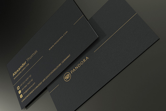 Premium Business Card in Business Card Templates - product preview 1