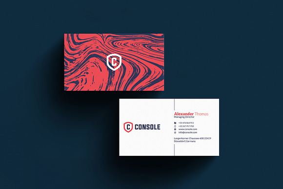 Elegant Business Card in Business Card Templates - product preview 3
