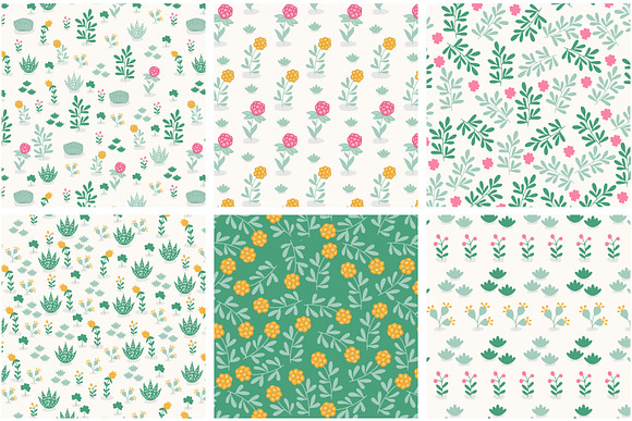 Scandinavian Meadow Patterns in Patterns - product preview 1