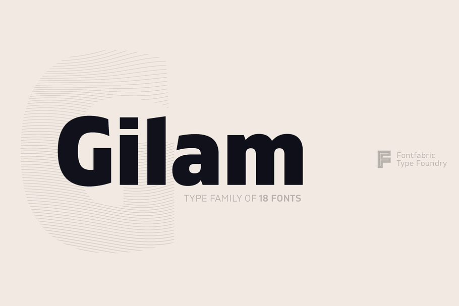 Gilam in Sans-Serif Fonts - product preview 8