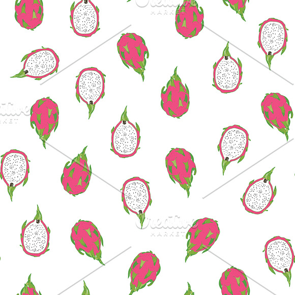 Dragon Fruit in Patterns - product preview 2