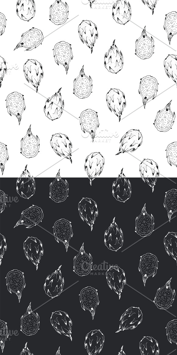 Dragon Fruit in Patterns - product preview 4