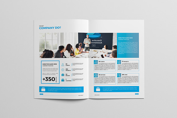 Annual Report Brochure  in Brochure Templates - product preview 5