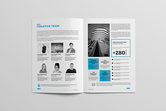 Annual Report Brochure  in Brochure Templates - product preview 7